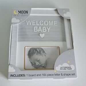 White Letterboard Picture Frame